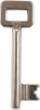 Afbeeldingen van OXLOC Klaviersleutel nr. 21 staal vernikkeld