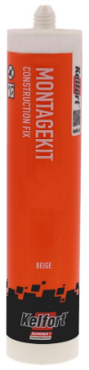 Afbeeldingen van KELFORT Montagekit bi/bu geel 310ML