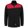 Afbeeldingen van TRICORP Sweatvest bi-colour Naden 302014 zwart/rood S
