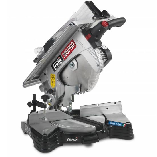 Afbeeldingen van FEMI Verstekzaagmachine 305 PRO 305MM 1300W met boventafel