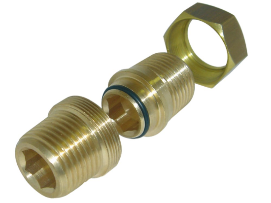 Afbeeldingen van Fitting 3-delig R¾" BU/BU