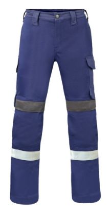 Afbeeldingen van HAVEP Werkbroek Force+ 80396 indigo blauw/charcoal 46
