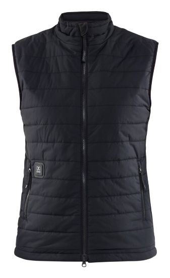 Afbeeldingen van BLÅKLÄDER Bodywarmer slim verwarmend dames 3881 zwart S