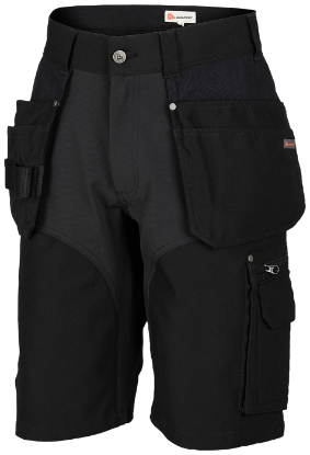 Afbeeldingen van L.BRADOR Werkbroek kort 1053PB zwart 60