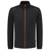 Afbeeldingen van TRICORP Sweatvest Accent 302702 zwart/oranje 3XL