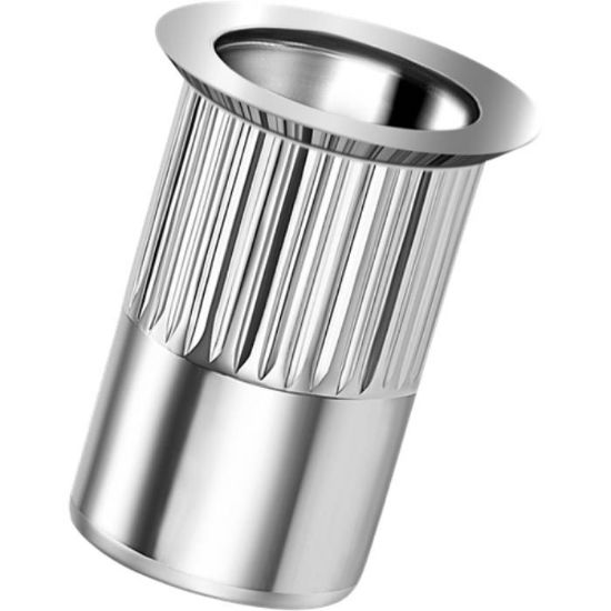 Afbeeldingen van Blindklinkmoer Q-nut open staal verzonkenkop M8 klembereik 1,5-4,5MM