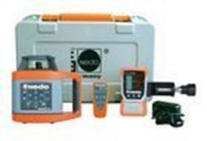 Afbeeldingen van NEDO Rotatielaser SIRIUS 1 HV inclusief laserontvanger ACCEPTOR 2 digital, Heavy-Duty baakklem, afstandsbediening, accu's, lader en koffer laser-klasse 3R 471945