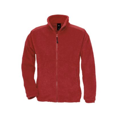 Afbeeldingen van B&C Fleece jas Icewalker+ 5FU703 rood 2XL