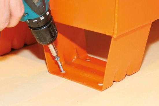 Afbeeldingen van BETA Gereedschapskist bouwplaatsen oranje