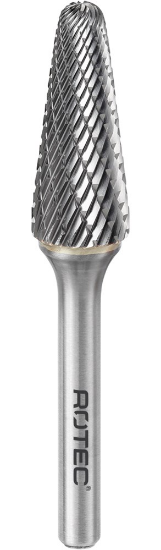 Afbeeldingen van ROTEC Stiftfrees HM model LZ3 spiraalvertand 9,6X30X76X6MM 