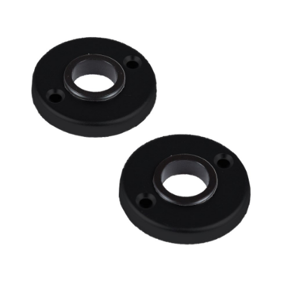 Afbeeldingen van Krukrozetten zwart type 3 RH