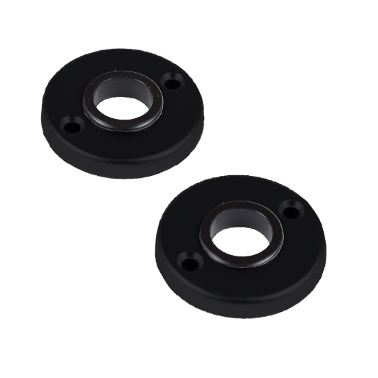 Afbeeldingen van Krukrozetten zwart type 3 RH