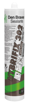 Afbeeldingen van ZWALUW Hybride kit Hybrifix 302 Adhesive & Natural Stone grijs 600ML