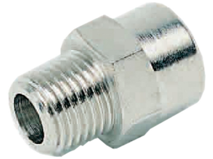 Afbeeldingen van Draadfitting R⅛"XG⅛" buitendraad/binnendraad