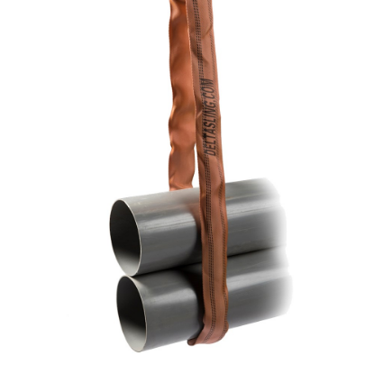 Afbeeldingen van Rondstrop bruin 6T 5M omtrek 2.5M werklengte