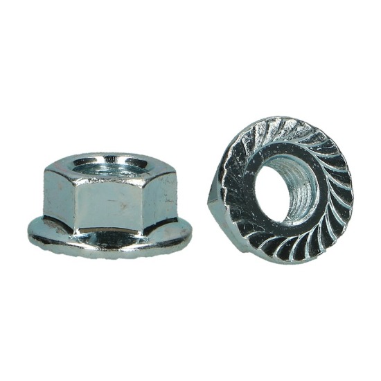 Afbeeldingen van Zeskantflensmoer DIN6923 8 EV M20