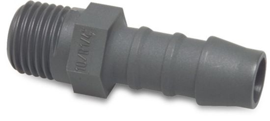 Afbeeldingen van Slangtule nylon ijs ½"X14MM buitendraad/slangtule 16bar