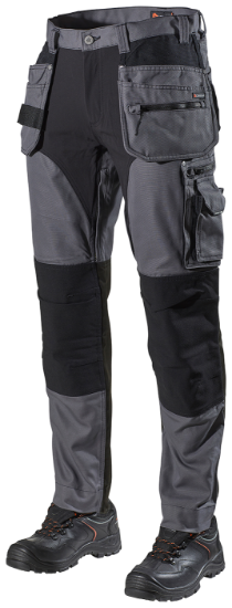 Afbeeldingen van L.BRADOR Werkbroek 1042PB grijs 46