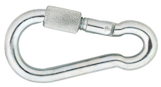 Afbeeldingen van Karabijnhaak +schroef C-DIN5299 RVS316 120X11