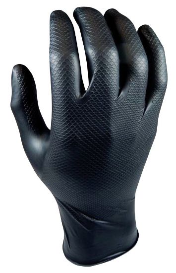 Afbeeldingen van OXXA Handschoen nitril X-Grippaz-Pro 44-550 zwart 9 50x