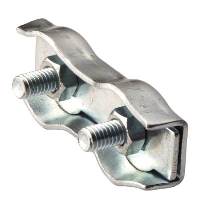 Afbeeldingen van Staaldraadklem duplex RVS316 2MM 2x