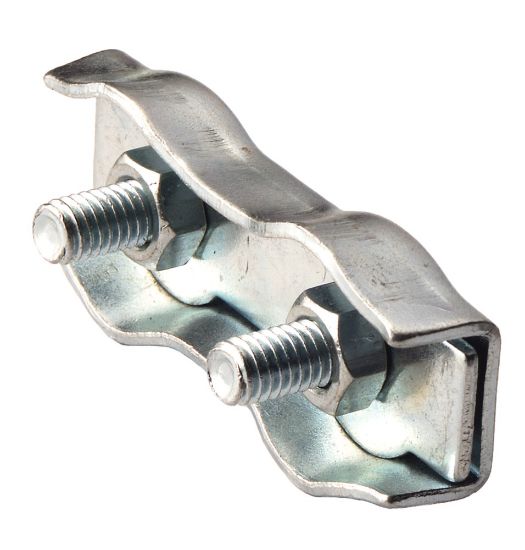 Afbeeldingen van Staaldraadklem duplex VZ 2MM 2x