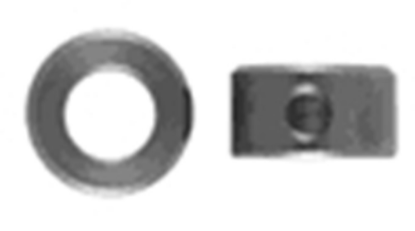 Afbeeldingen van Stelring met stelschroef DIN705/916 RVS A2 A10 