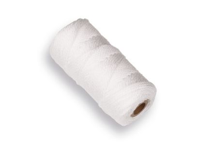 Afbeeldingen van LABORA Metselkoord polypropyleen wit 50M gedraaide koord