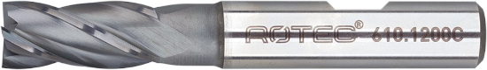 Afbeeldingen van ROTEC Vingerfrees HSS-E DIN844 kort AlCrN-gecoat 3MM