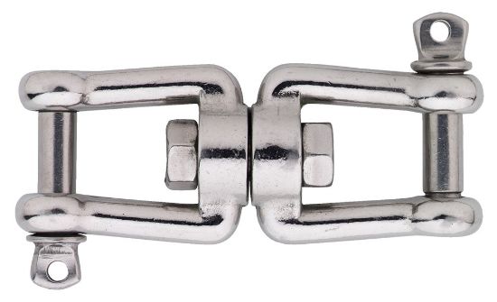 Afbeeldingen van Wervel RVS316 gaffel-gaffel 8MM