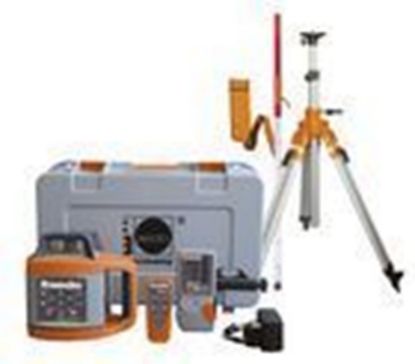 Afbeeldingen van NEDO Rotatielaser SIRIUS 1 HV green set 1 inclusief in hoogte verstelbaar statief (bereik 0,80 m tot 2,76 m), flexilat, universele adapter en hoes laser-klasse 3R 471951