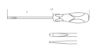 Afbeeldingen van BETA Schroevendraaier verzonken 1294HS 2,5X60MM