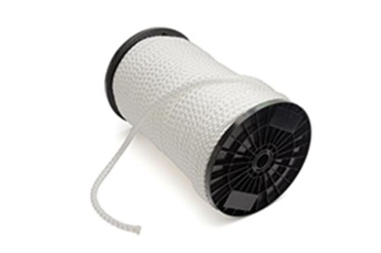 Afbeeldingen van Touw gevlochten PP wit 6MM