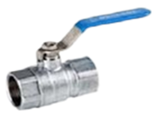 Afbeeldingen van Hendel ½" RVS BI/BI messing