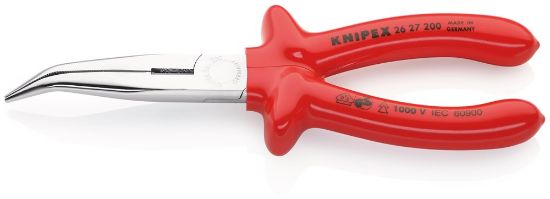 Afbeeldingen van KNIPEX Telefoontang zijsnijder 2627200 DIN5745 55°