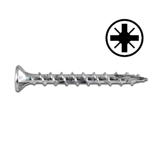 Afbeeldingen van WOFIX Spaanplaatschroef VZ PZ3 grof 6,0X40MM