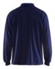 Afbeeldingen van BLÅKLÄDER Polo piqué vlamvertragend met lange mouwen 3374 marineblauw 5XL