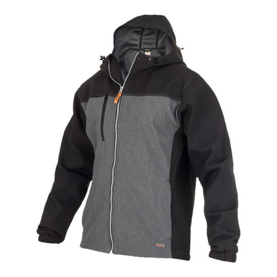 Afbeeldingen van L.BRADOR Softshell jas 2004P zwart XL