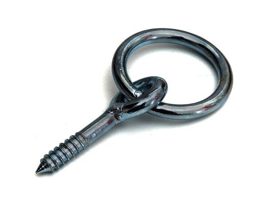 Afbeeldingen van Aanlegring houtdraad RVS316 10X80MM