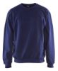 Afbeeldingen van BLÅKLÄDER Sweatshirt vlamvertragend 3074 marineblauw XS