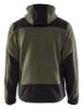 Afbeeldingen van BLÅKLÄDER Gebreid jack met softshell 5940 herfstgroen/zwart XS