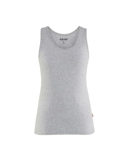Afbeeldingen van BLÅKLÄDER Mouwloos onderhemd dames 3512 grijs mêlee XS