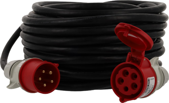 Afbeeldingen van KELFORT Verlengsnoer H07RN-F CEE 16Ah 5X2,5MM² 25M