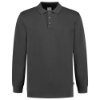 Afbeeldingen van TRICORP Polosweater met boord 60°C wasbaar 301016 donkergrijs 8XL