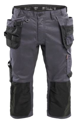 Afbeeldingen van BLÅKLÄDER Piraatbroek met 2-weg stretch 1754 medium grijs C56