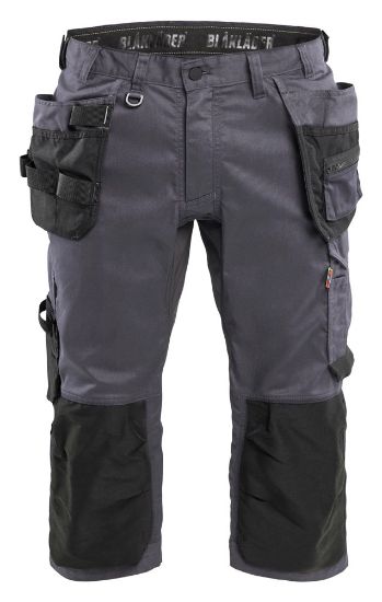 Afbeeldingen van BLÅKLÄDER Piraatbroek met 2-weg stretch 1754 medium grijs C58