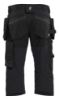 Afbeeldingen van BLÅKLÄDER Piraatbroek met 2-weg stretch 1754 zwart C44