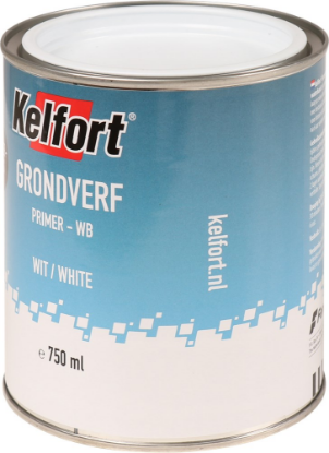 Afbeeldingen van KELFORT Grondverf op waterbasis wit 750ML