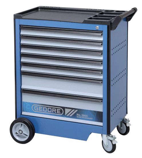 Afbeeldingen van GEDORE Gereedschapswagen 2005 0511 + 7 lades 985X775X475MM