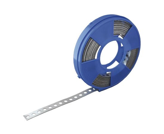 Afbeeldingen van GEBR. BODEGRAVEN Montageband SV blauwe cassette vlak 10M 17X0,8MM